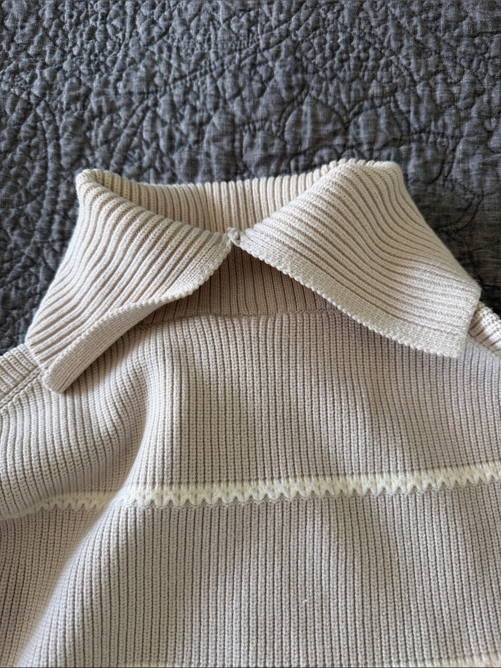 Varley Hamish Roll-Neck Stitch Knit Sweater - Picture 10 of 12